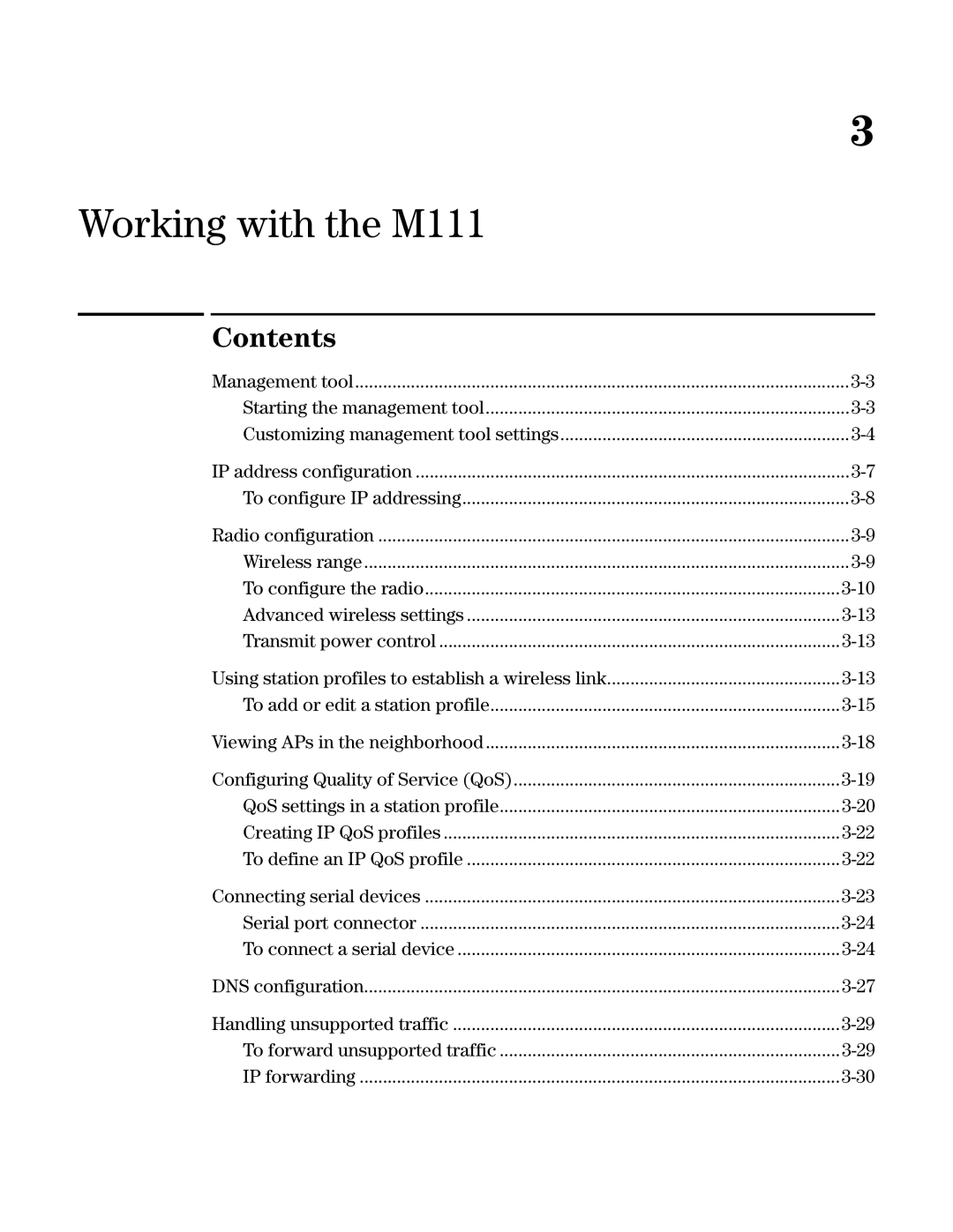 HP Client Bridge M111 manual Working with the M111 