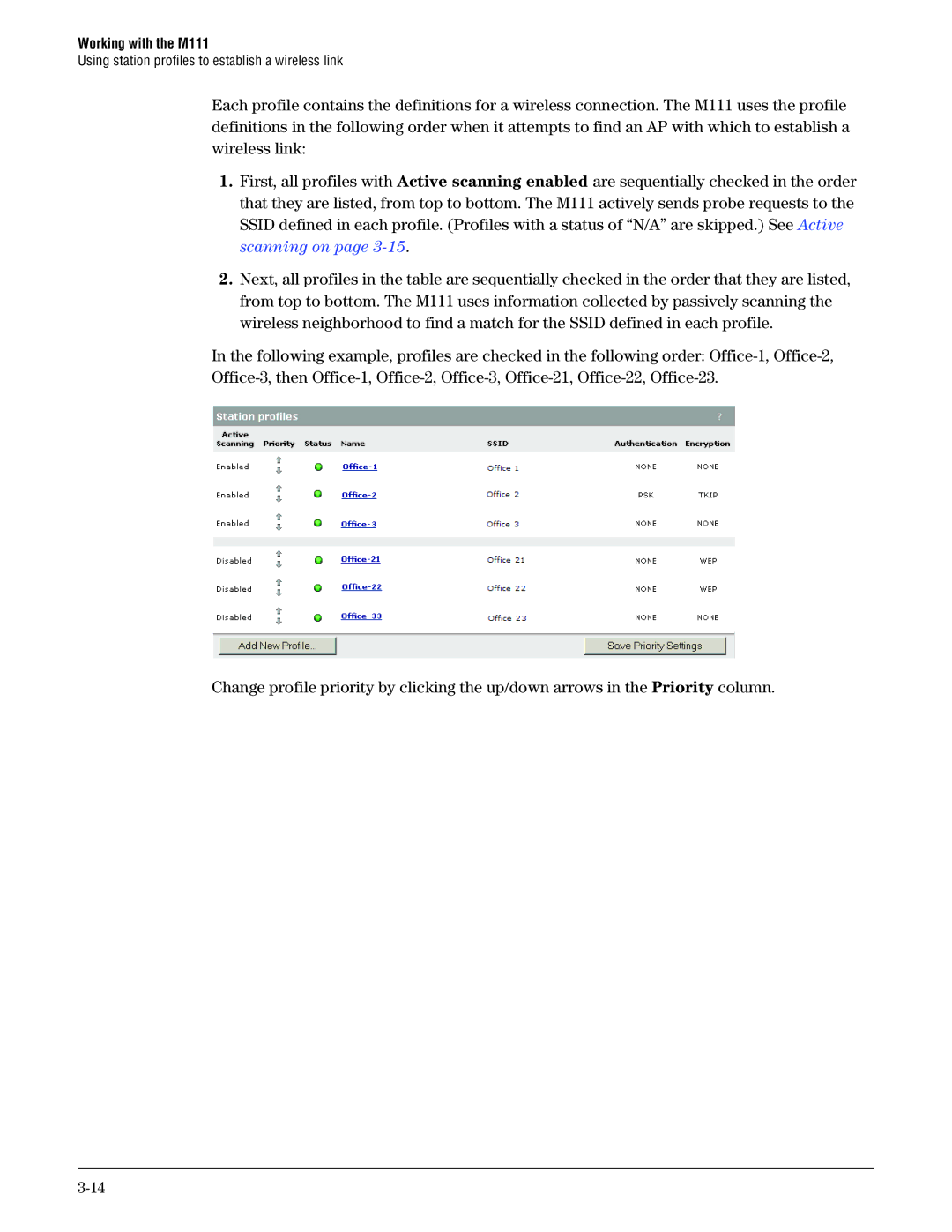 HP Client Bridge M111 manual Working with the M111 