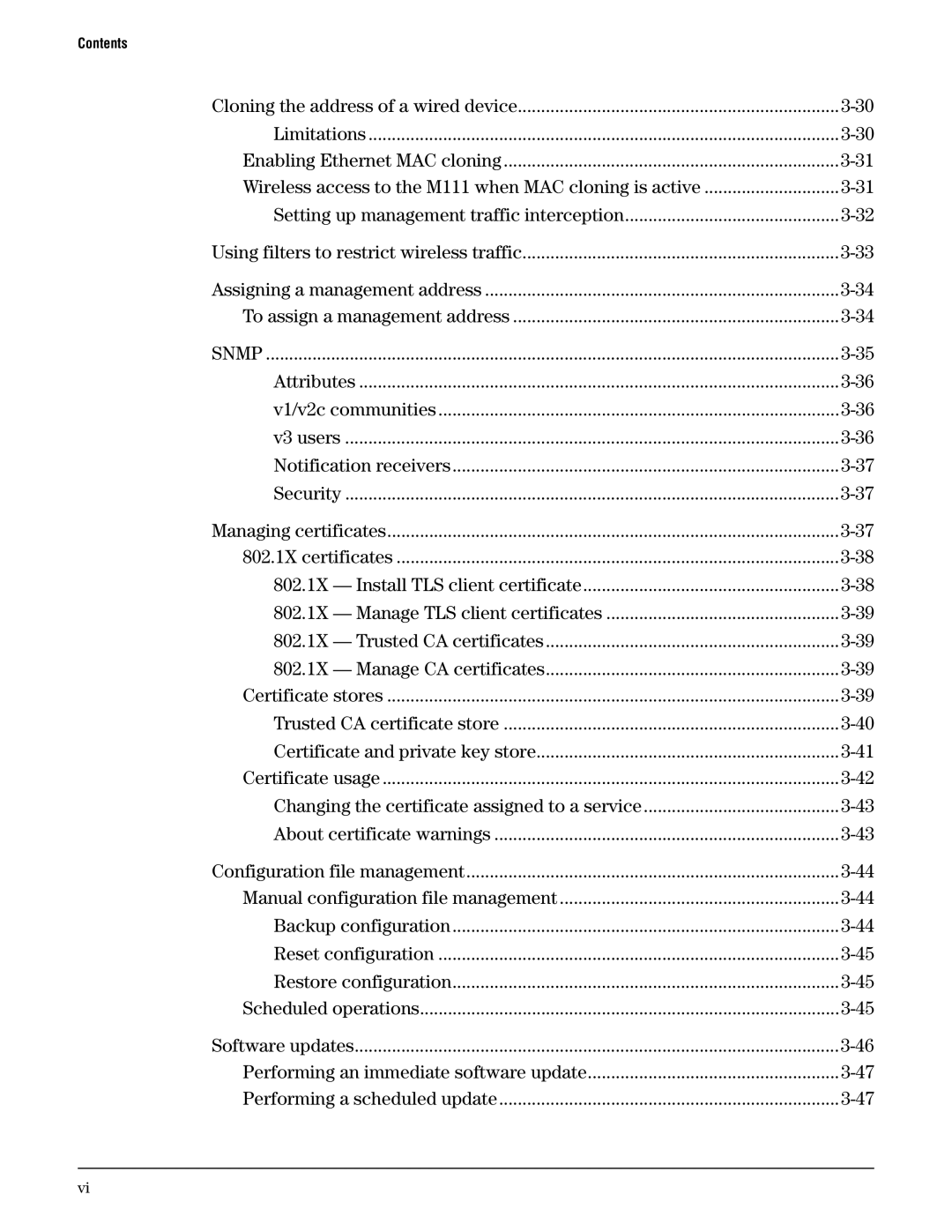 HP Client Bridge M111 manual To assign a management address 