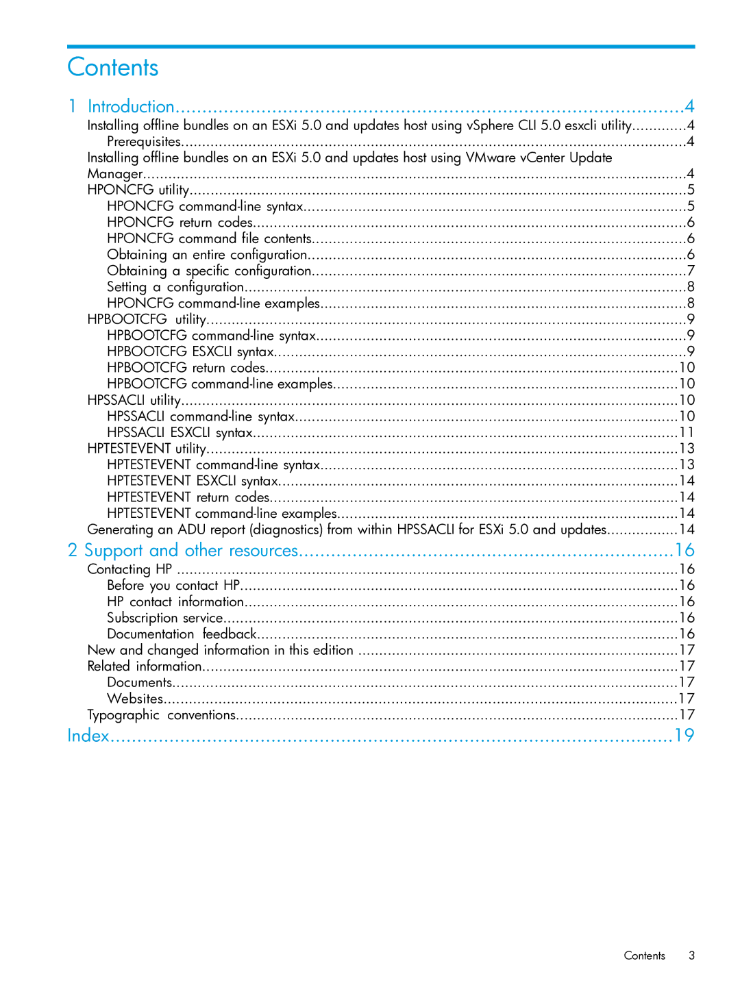 HP Client Virtualization with VMware View and VMware ThinApp manual Contents 