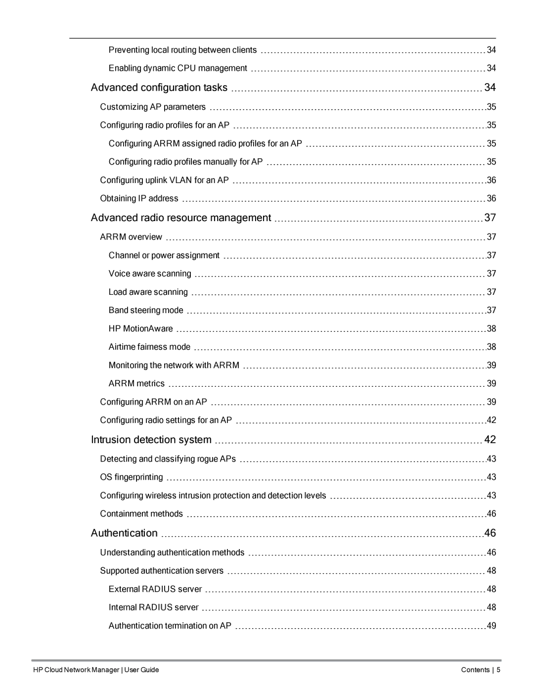 HP Cloud Network Manager Software manual Advanced configuration tasks 