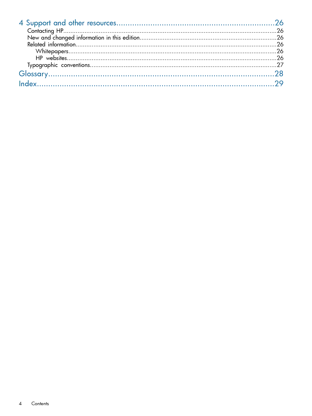 HP Cluster Software manual Support and other resources, Glossary Index 