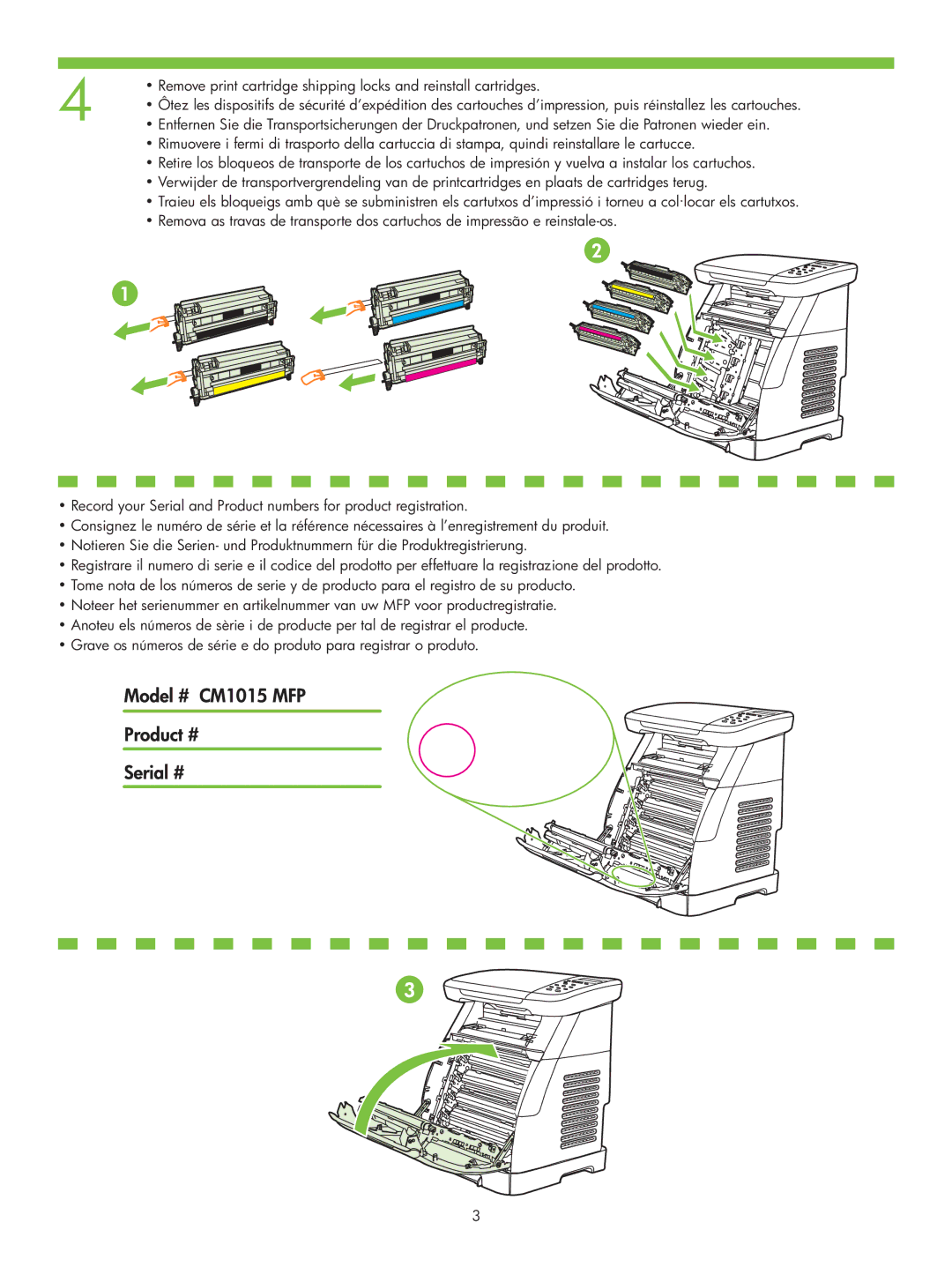 HP CM1015 MFP manual 