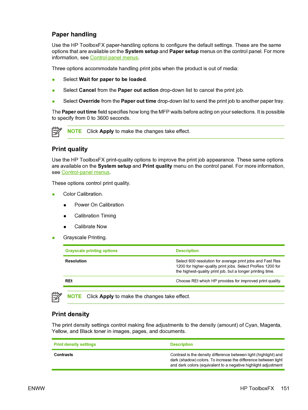 HP CM1015 manual Paper handling 