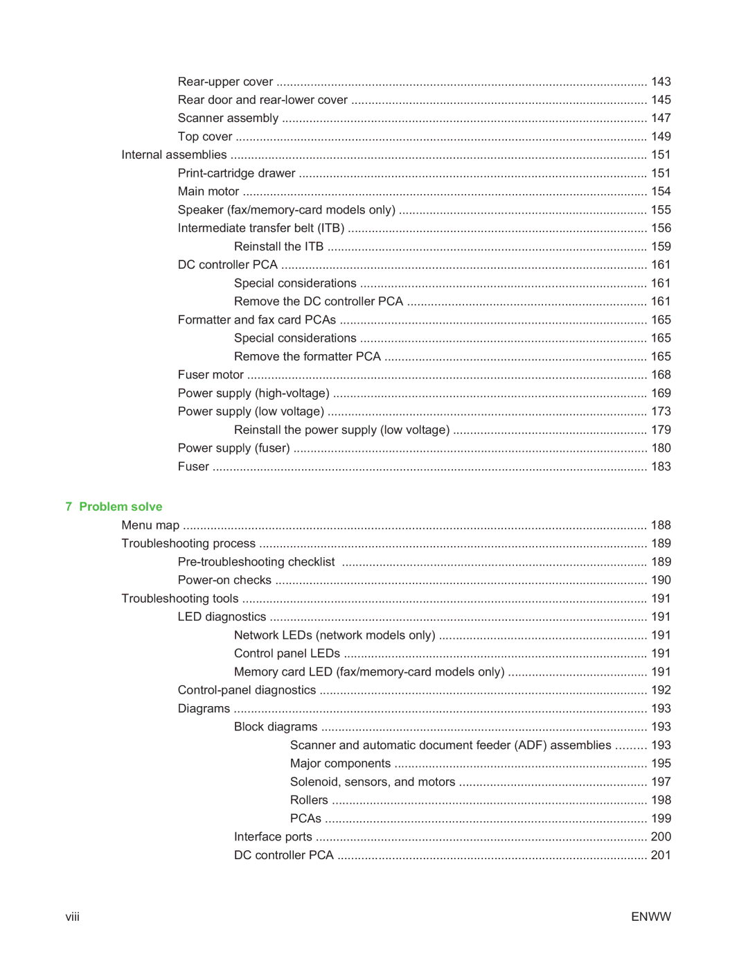 HP CM1312 MFP manual Problem solve 