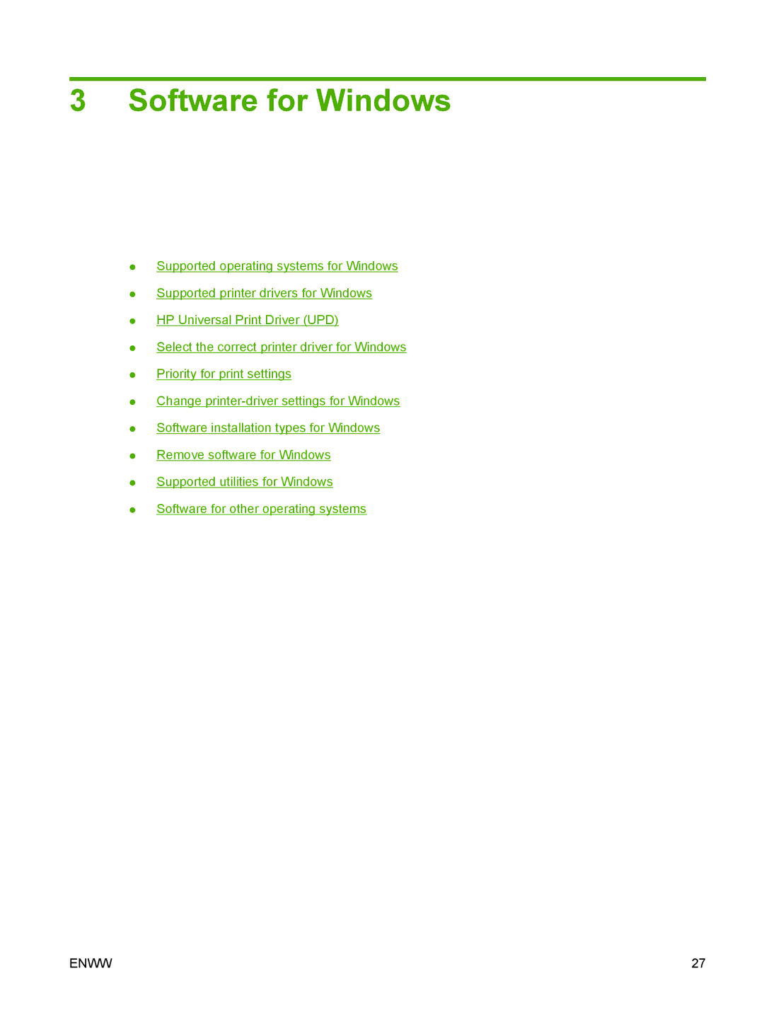 HP CM1312nfi MFP manual Software for Windows 