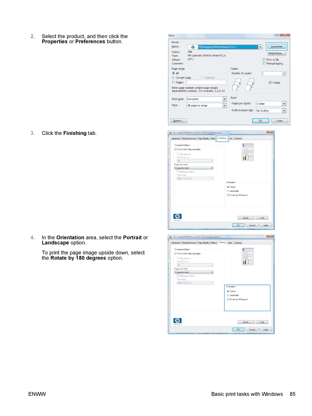 HP CE862A, CM1410 manual Enww 