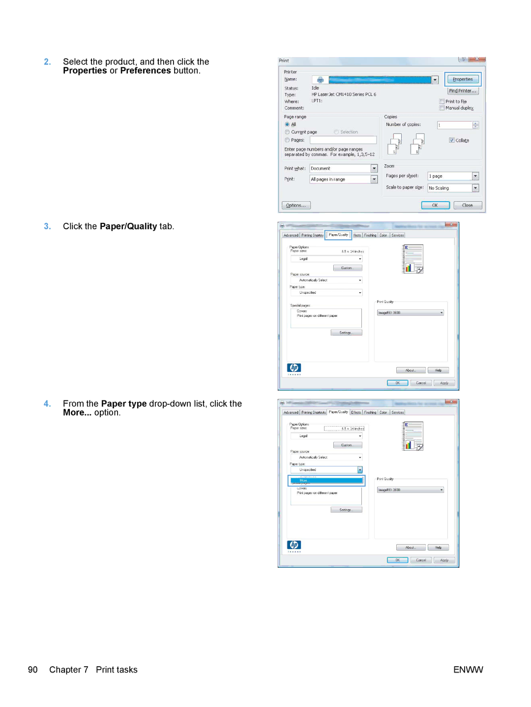 HP CM1410, CE862A manual Enww 