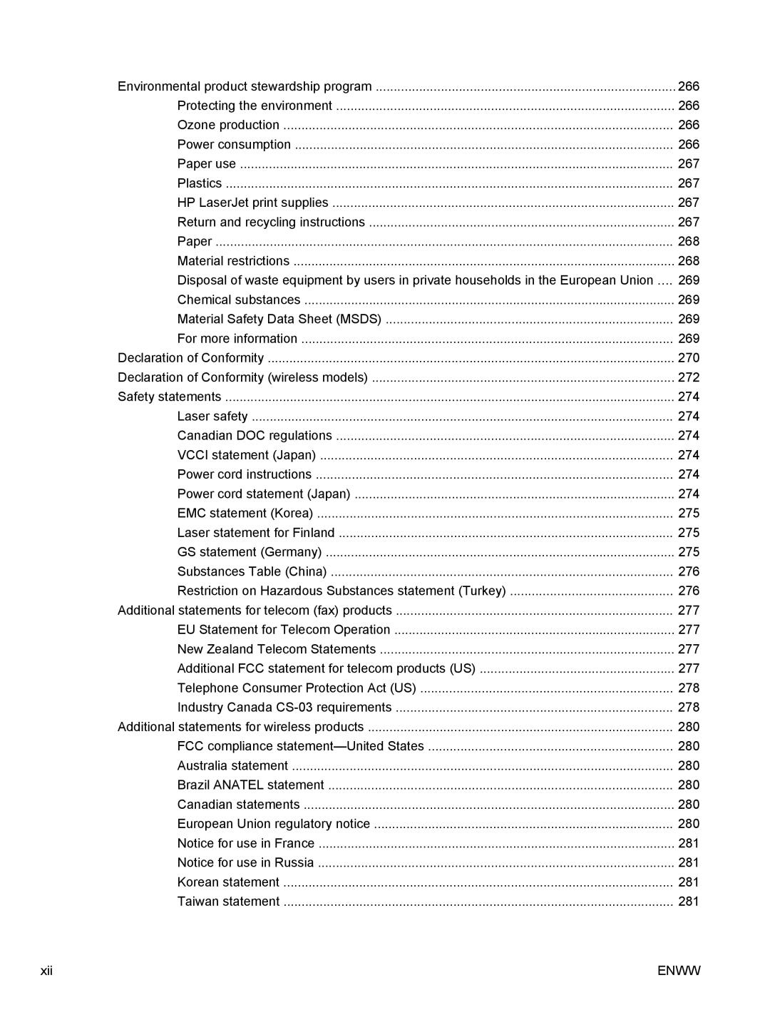 HP CM1410, CE862A manual 267 