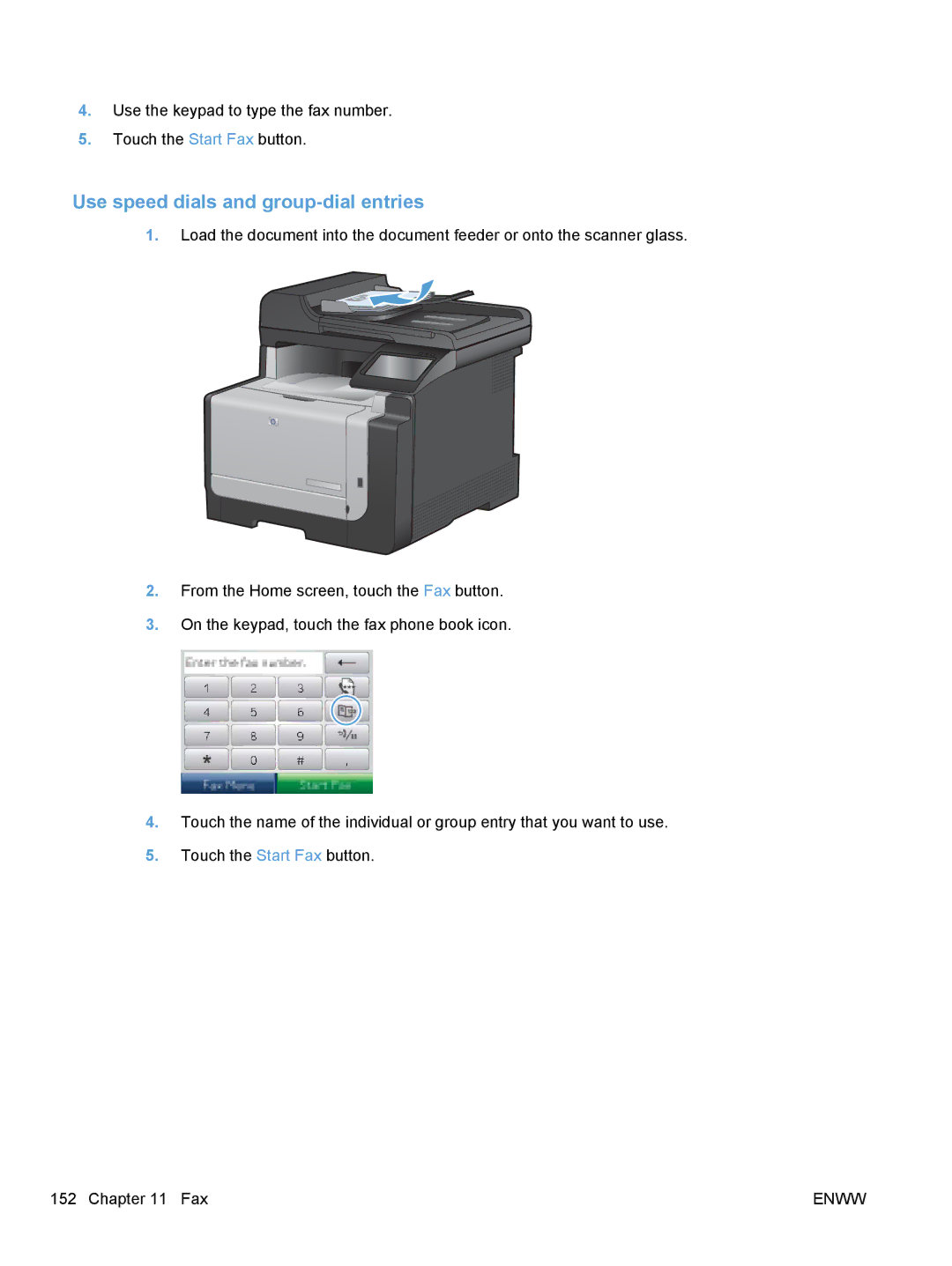 HP CM1410, CE862A manual Use speed dials and group-dial entries 