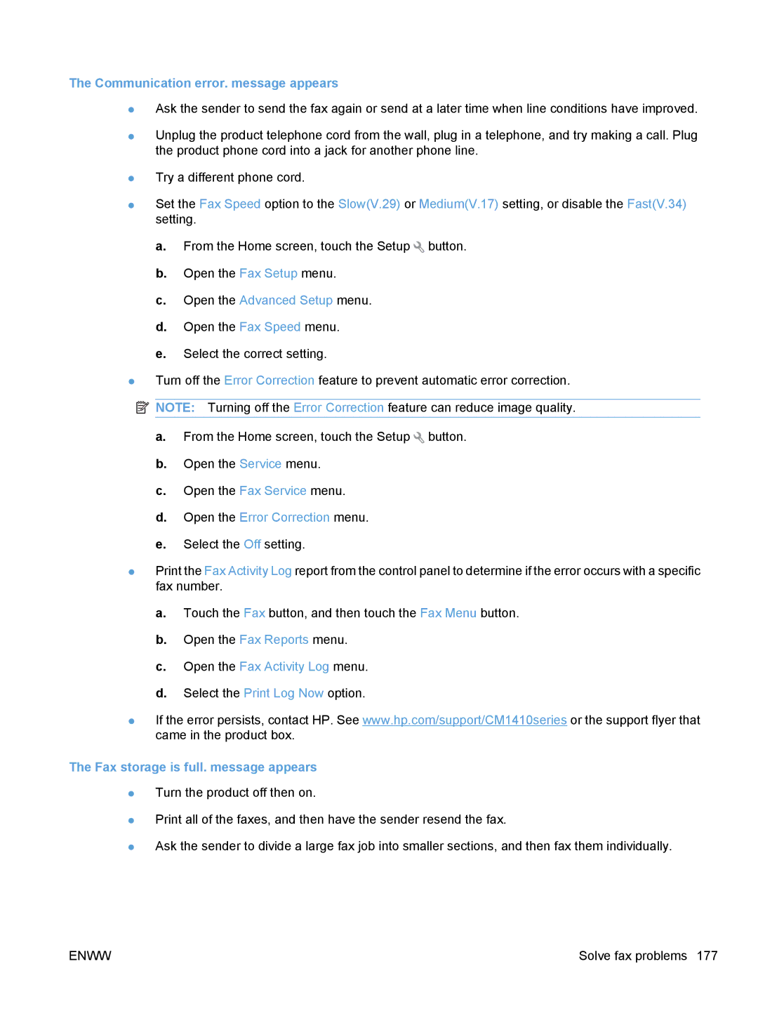 HP CE862A, CM1410 manual Select the Print Log Now option 