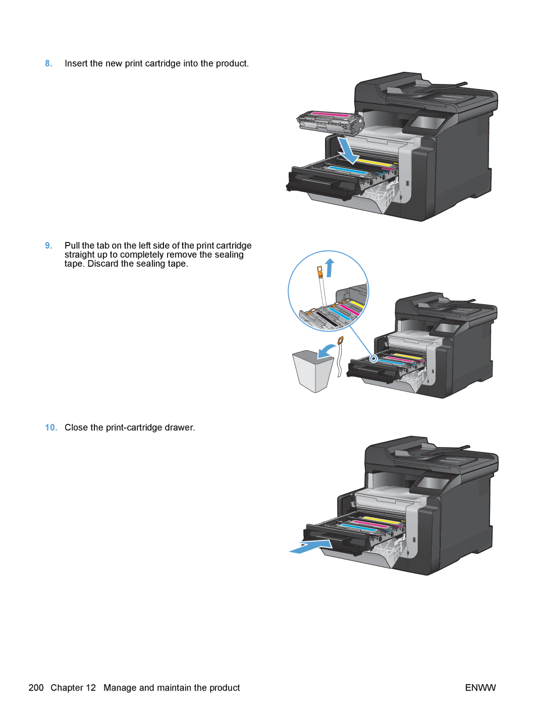 HP CM1410, CE862A manual Enww 