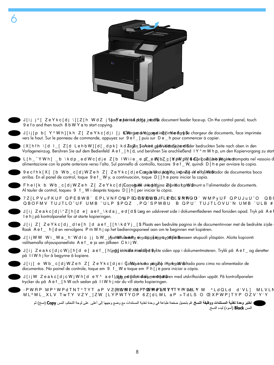 HP CM1415fnw Color manual 