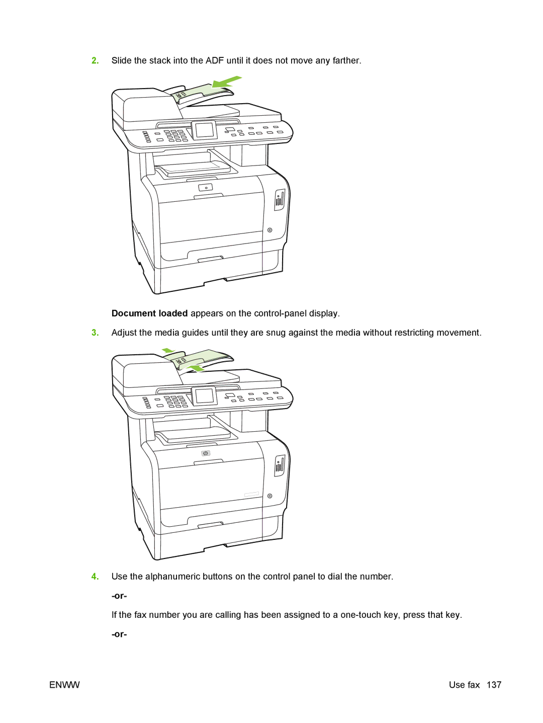 HP CM2320 manual Enww 