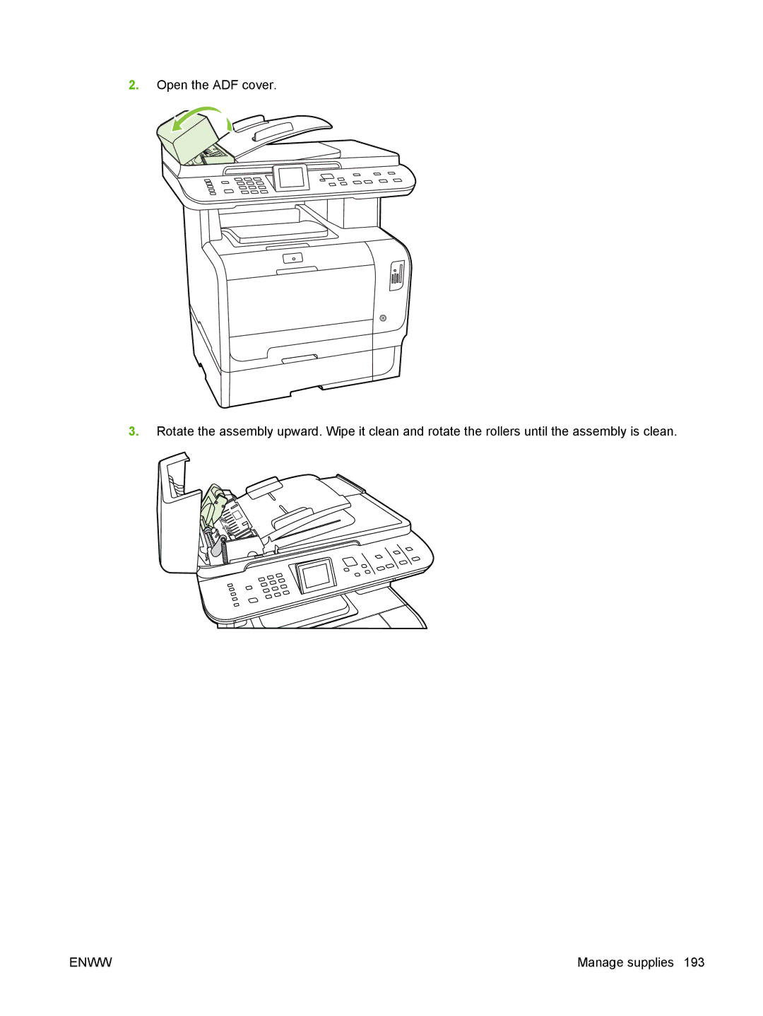 HP CM2320 manual Enww 