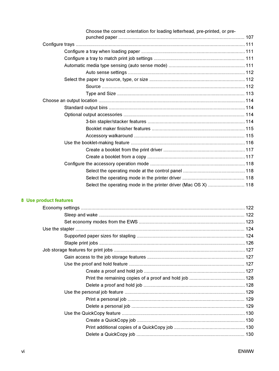 HP CM6049f MFP manual Use product features 