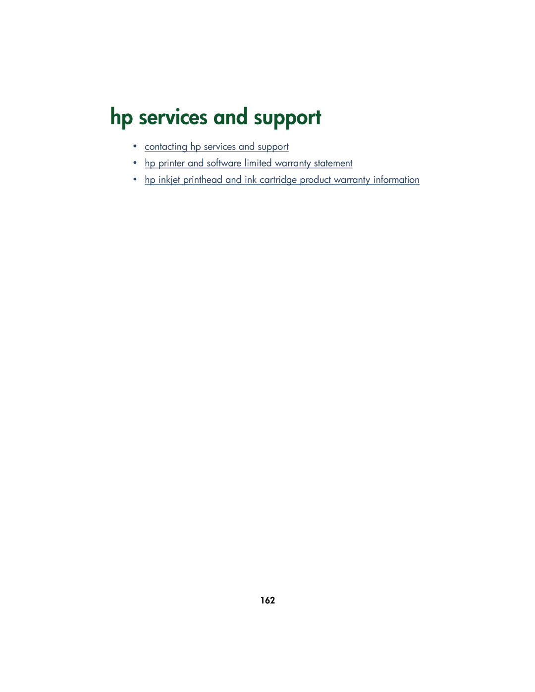 HP Color Inkjet cp1160 manual Hp services and support 