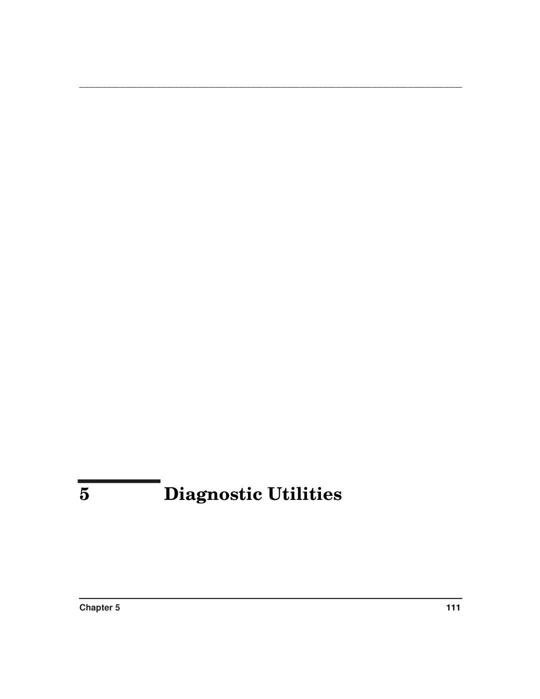 HP CommonIO Products manual Diagnostic Utilities 