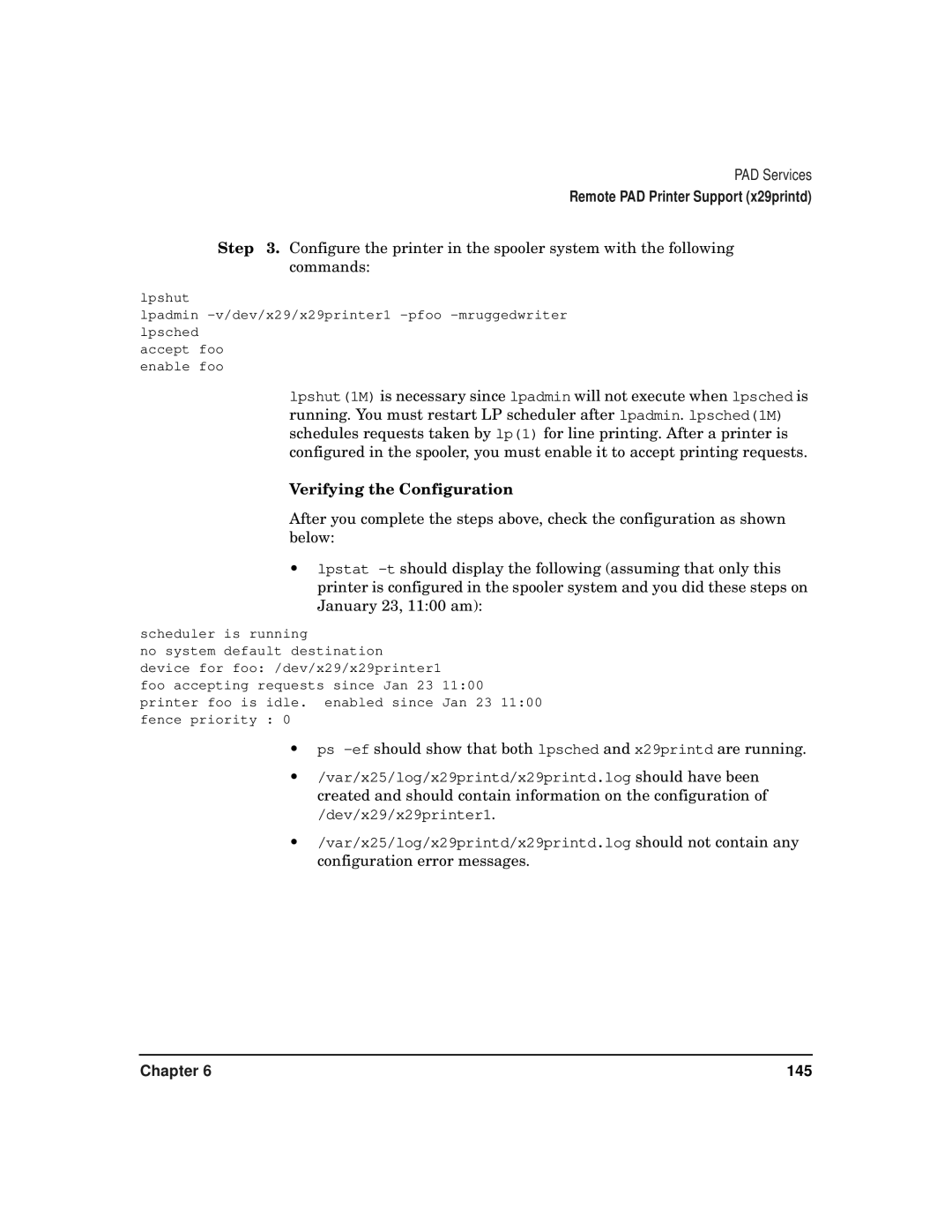 HP CommonIO Products manual Verifying the Configuration 