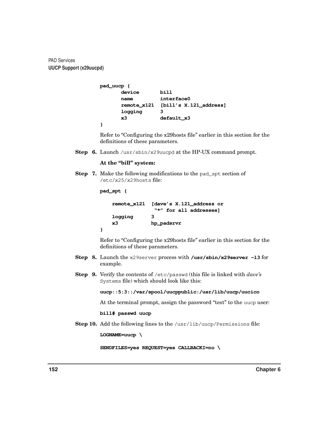 HP CommonIO Products manual At the bill system 