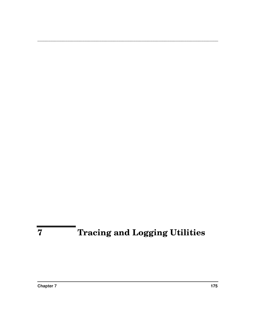 HP CommonIO Products manual Tracing and Logging Utilities 