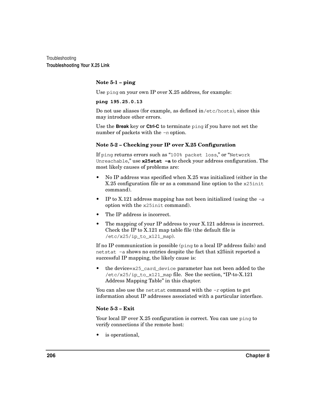 HP CommonIO Products manual 206 