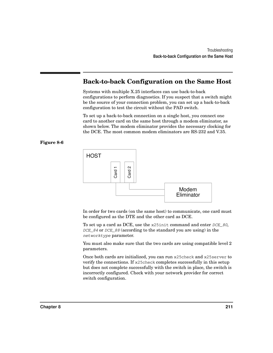 HP CommonIO Products manual Back-to-back Configuration on the Same Host 