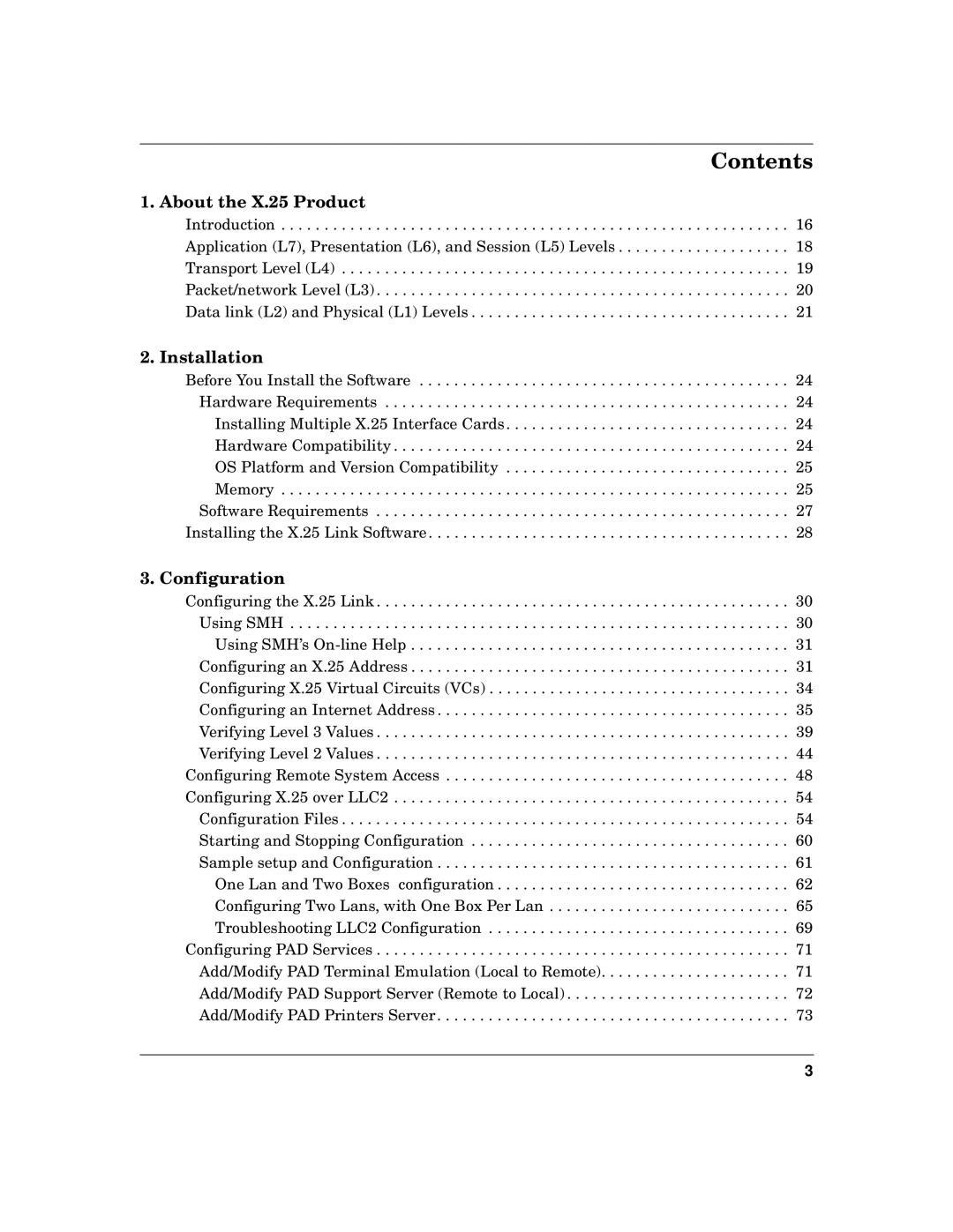 HP CommonIO Products manual Contents 