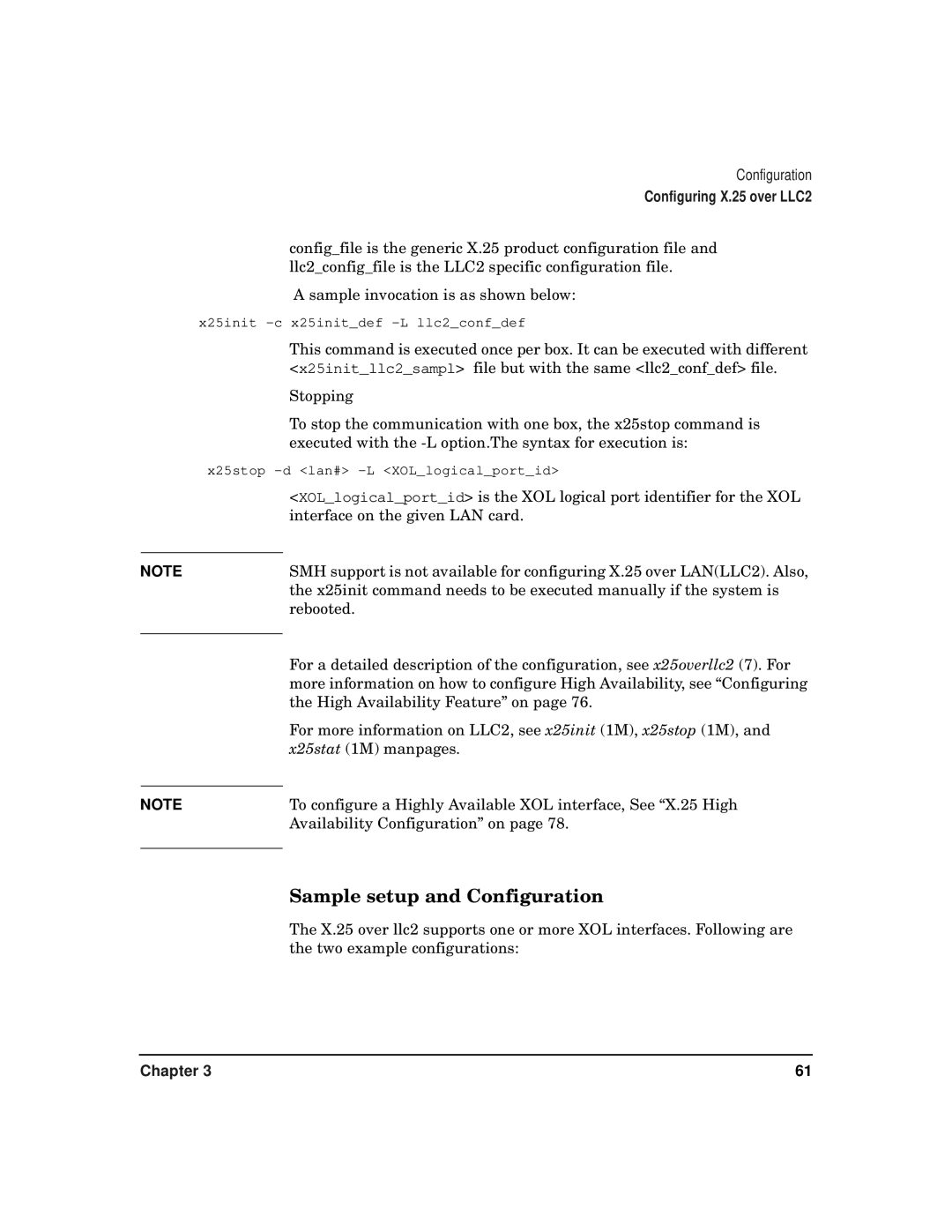 HP CommonIO Products manual Sample setup and Configuration 