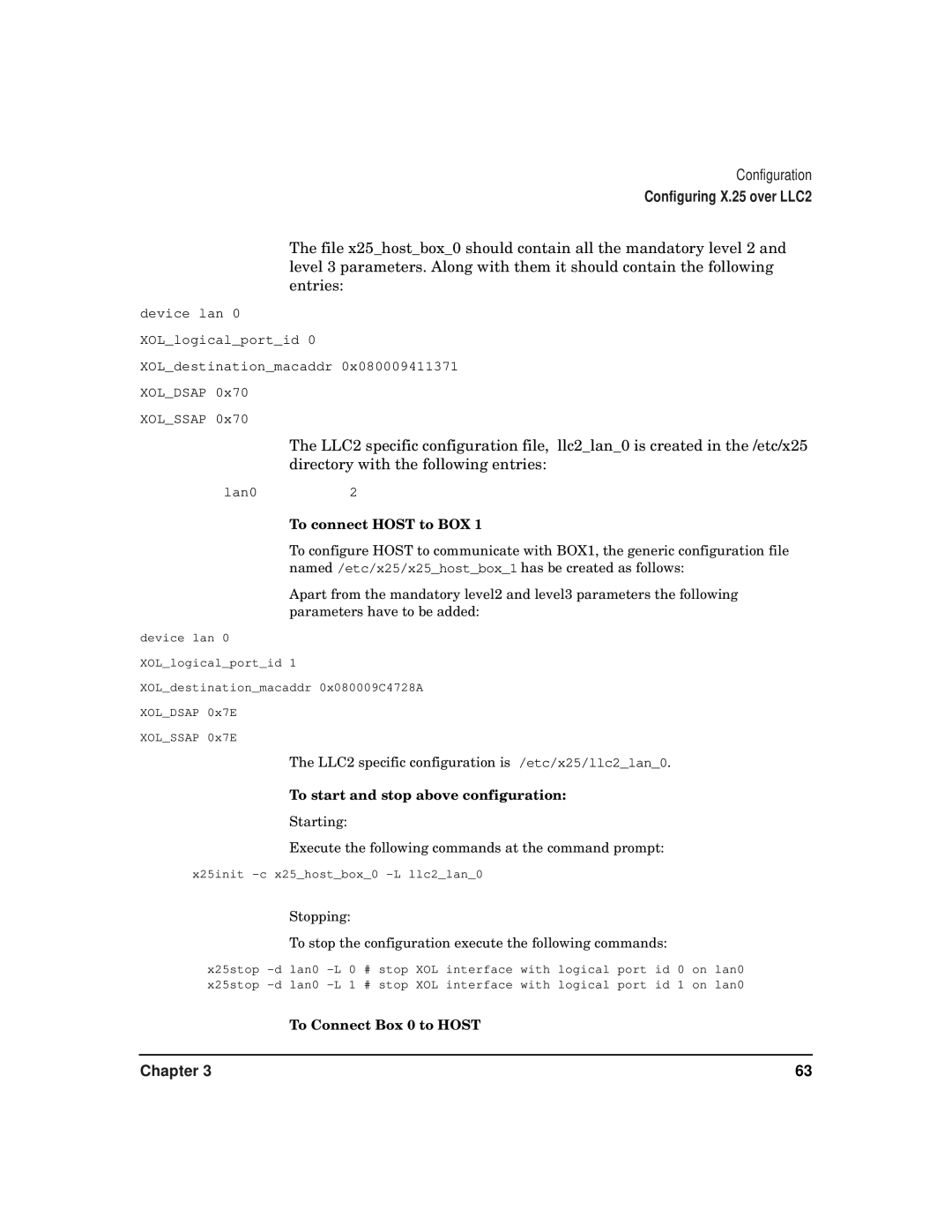 HP CommonIO Products manual To Connect Box 0 to Host 