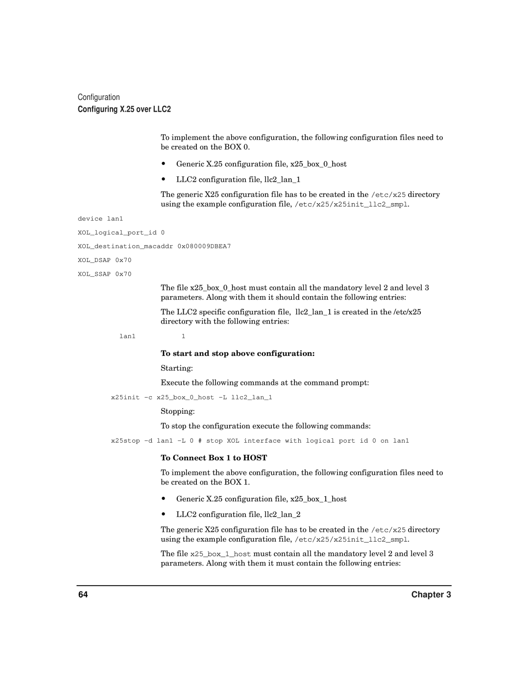 HP CommonIO Products manual To Connect Box 1 to Host 