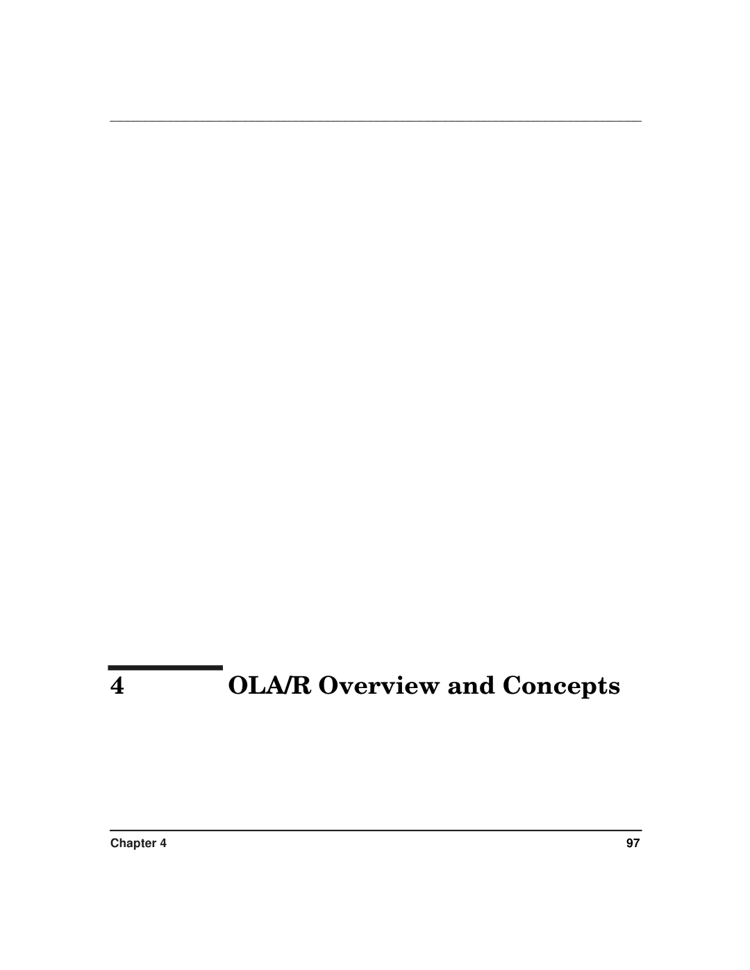 HP CommonIO Products manual OLA/R Overview and Concepts 