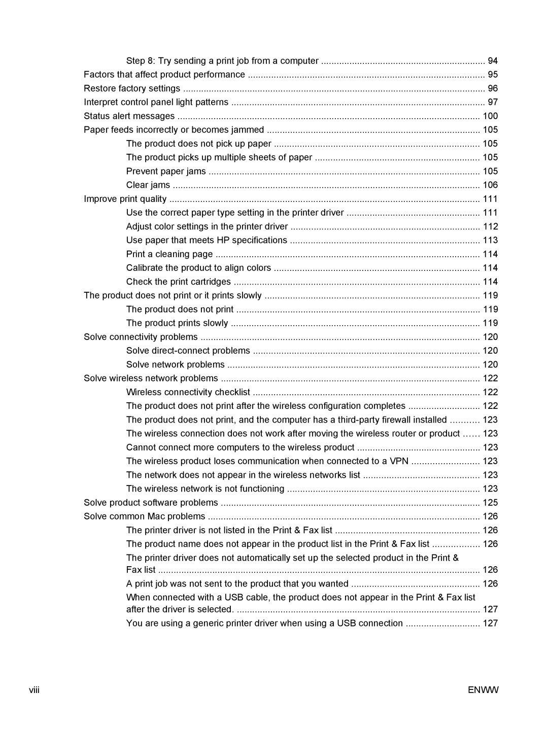 HP CP1020 manual 100 