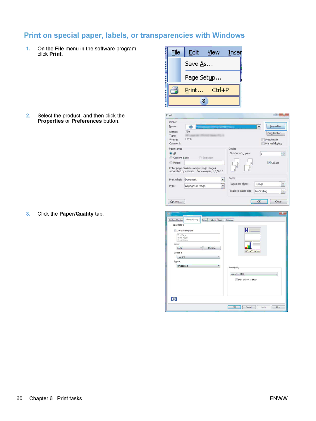 HP CP1020 manual Enww 