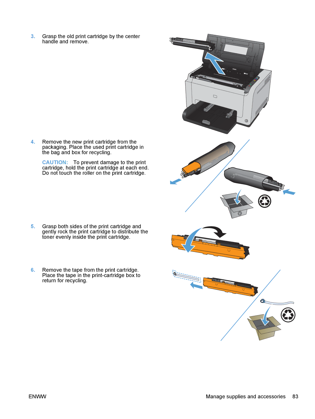 HP CP1020 manual Enww 