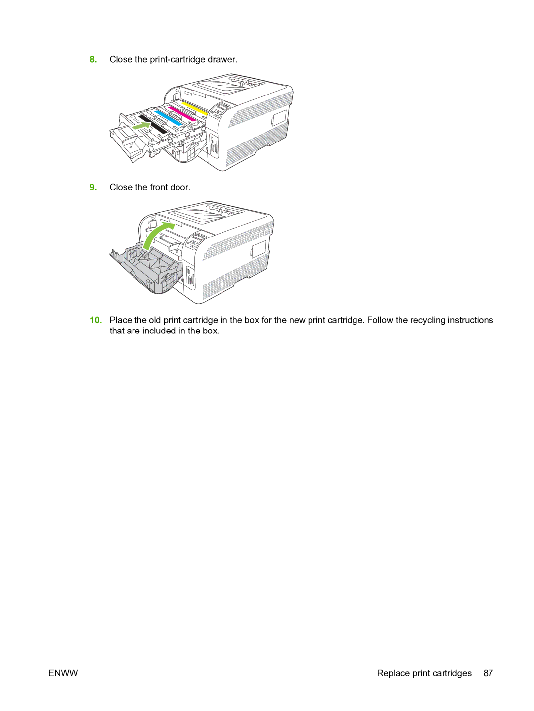 HP CP1510 manual Enww 