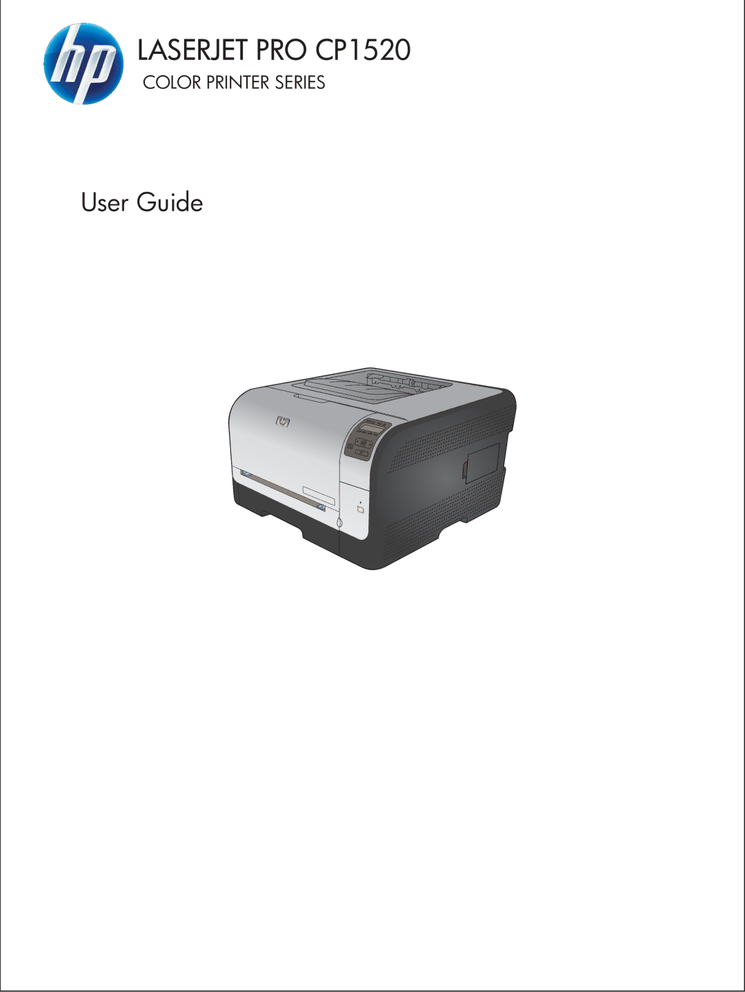 HP CP1520 manual User Guide 