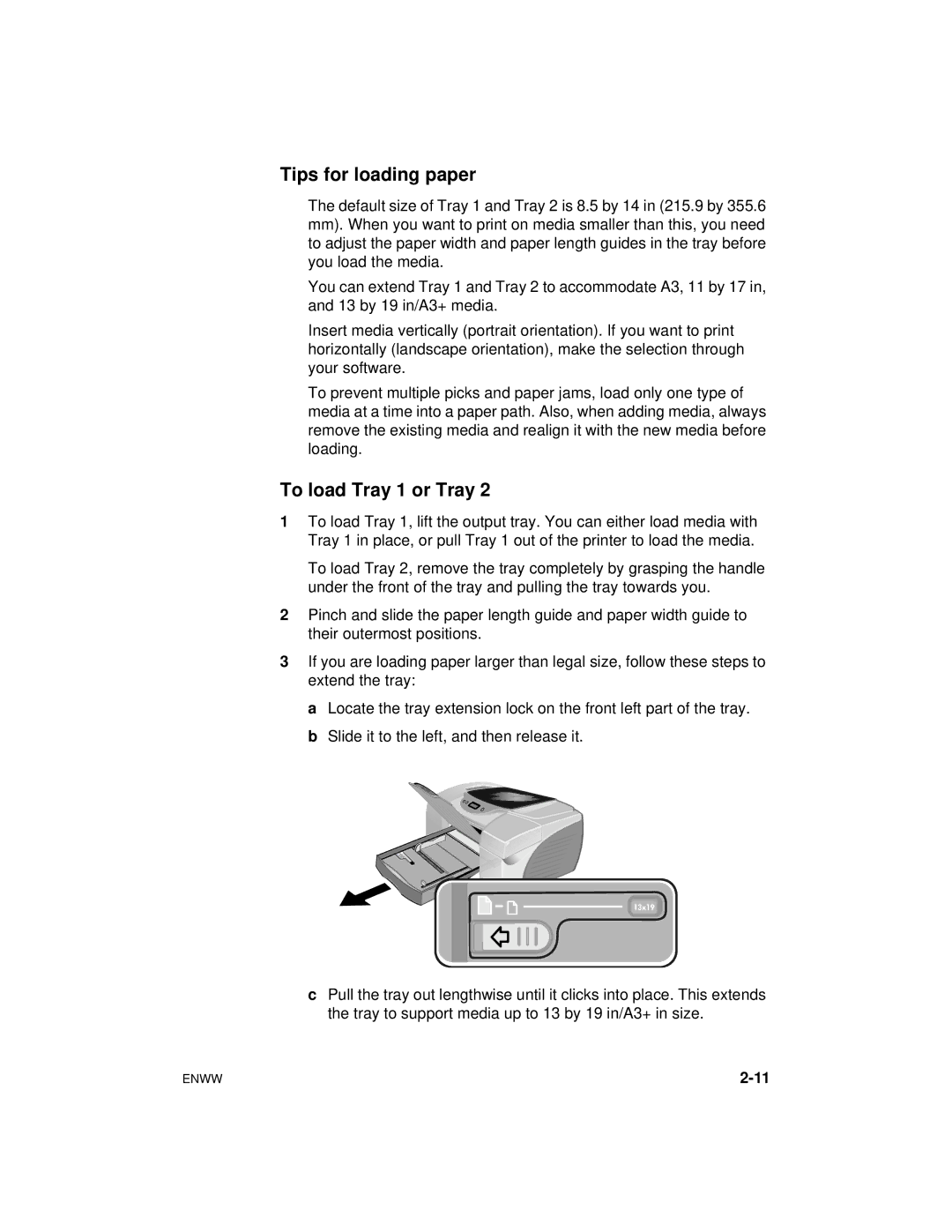 HP cp1700 manual Tips for loading paper, To load Tray 1 or Tray 