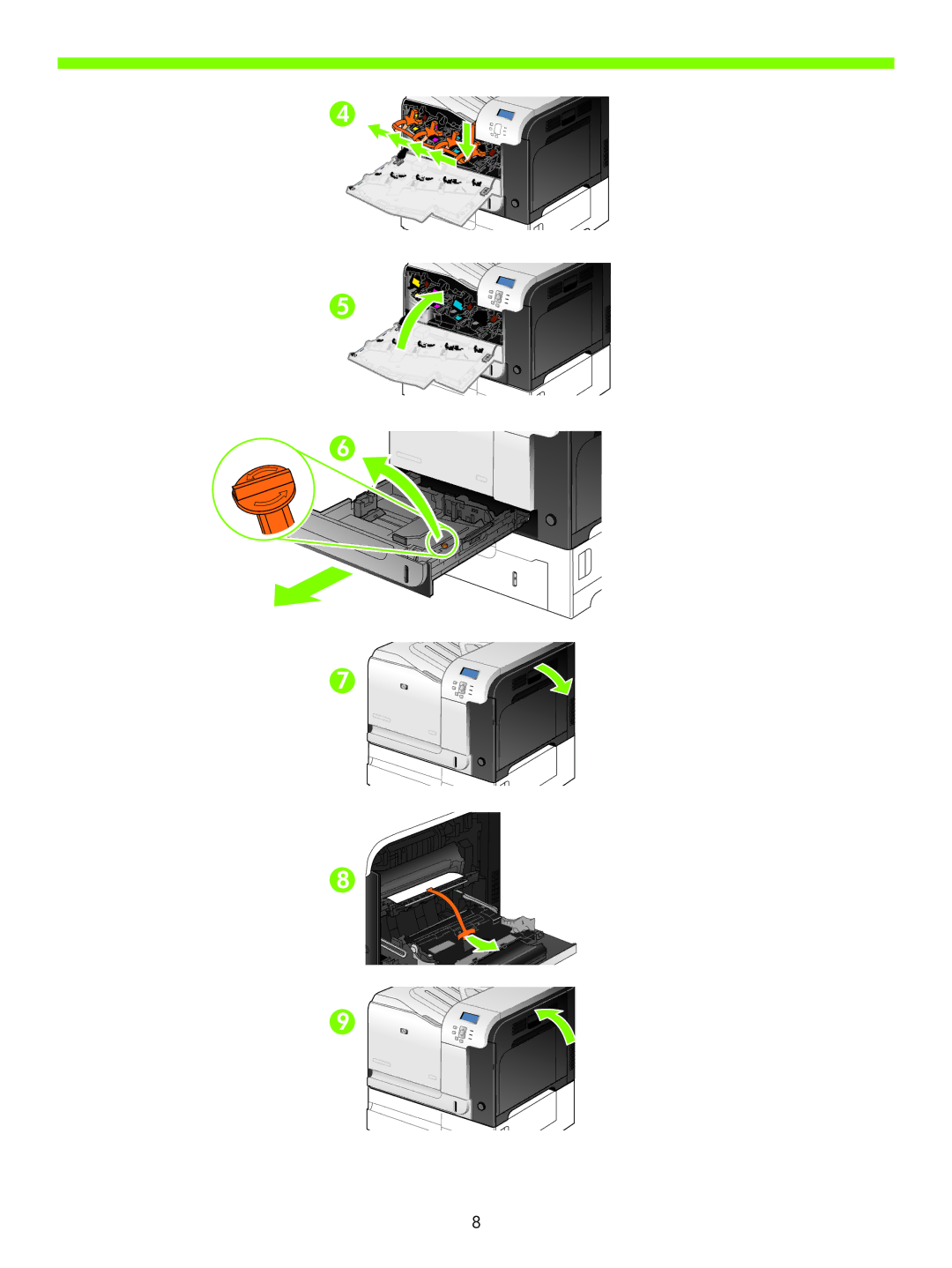 HP CP3525 manual 