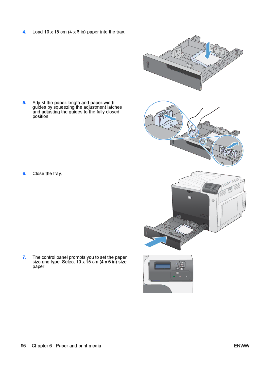 HP CP4025DN Laser CC490A manual Enww 