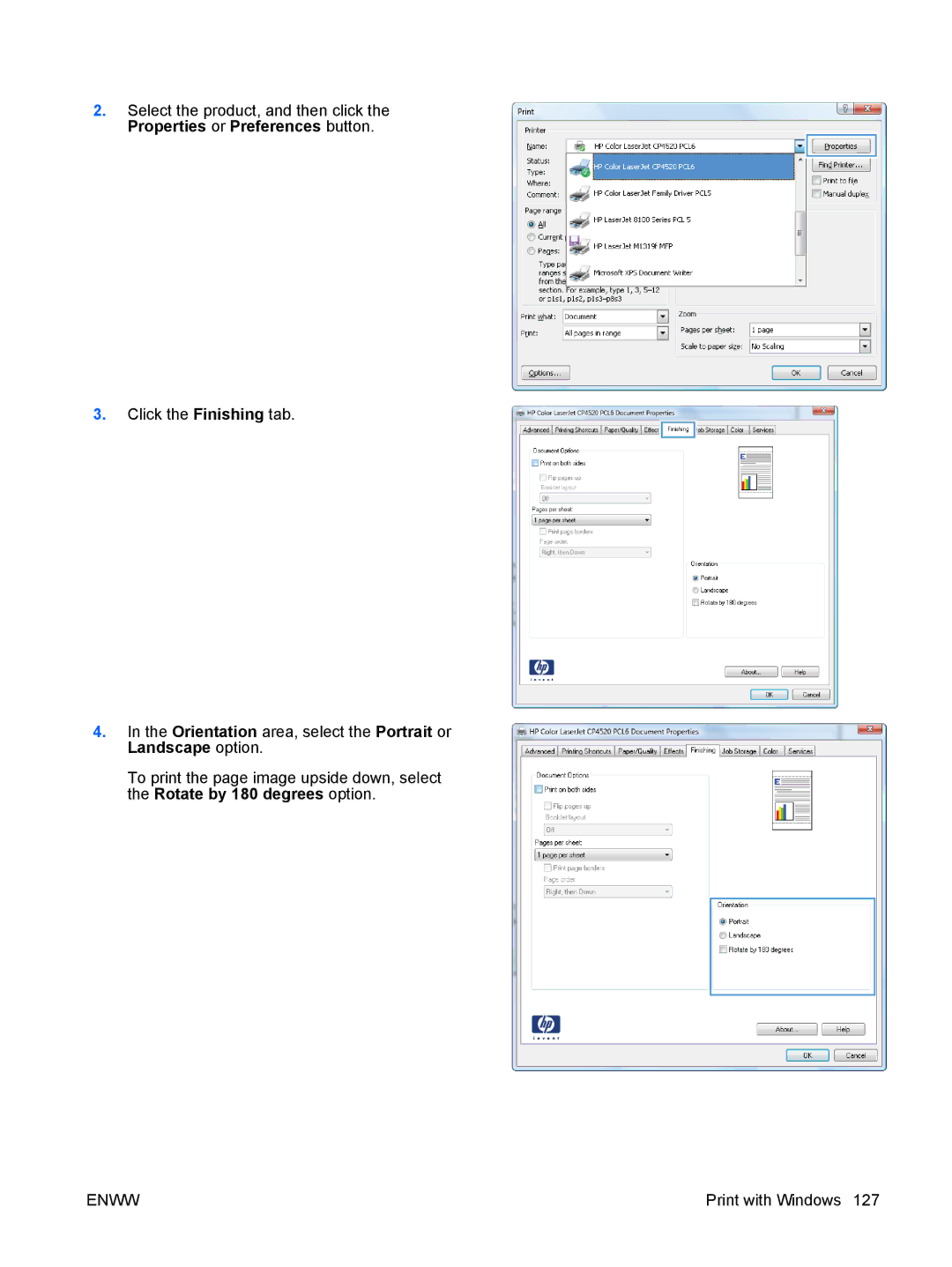 HP CP4025DN Laser CC490A manual Enww 