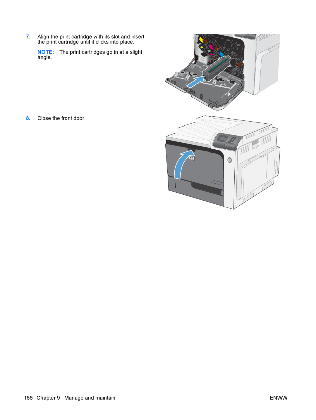 HP CP4025DN Laser CC490A manual Enww 