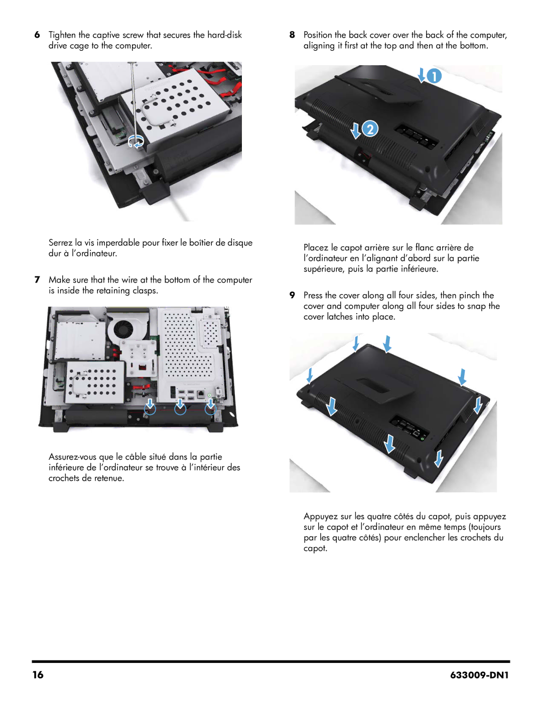 HP CQ1-2025 manual 633009-DN1 