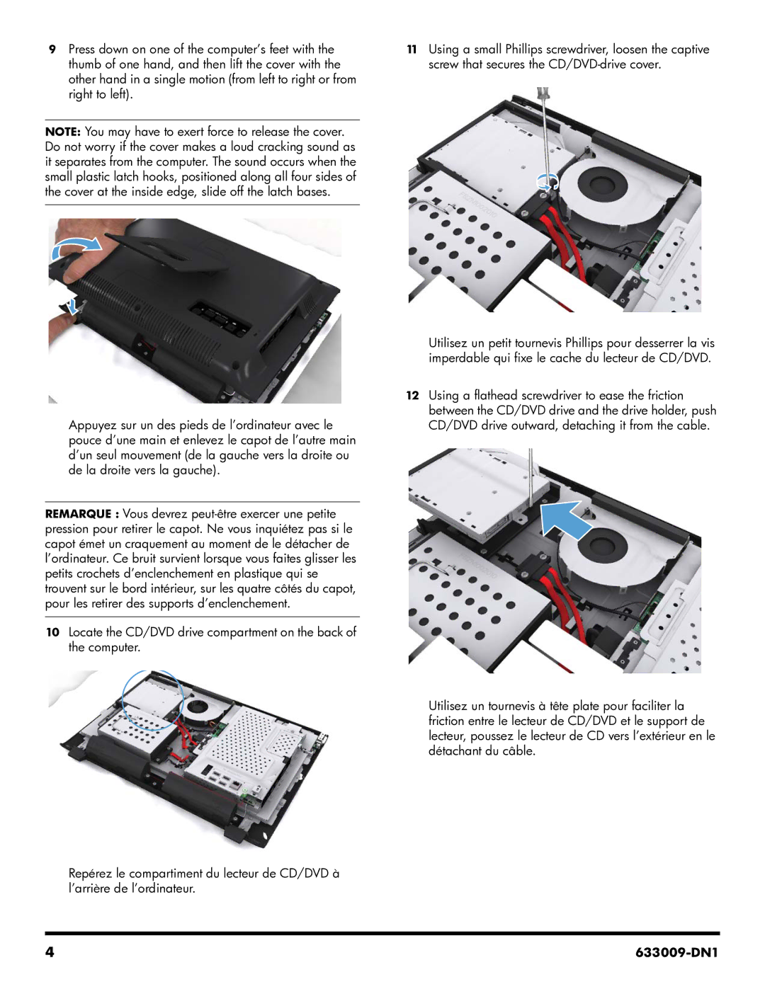 HP CQ1-2025 manual 633009-DN1 