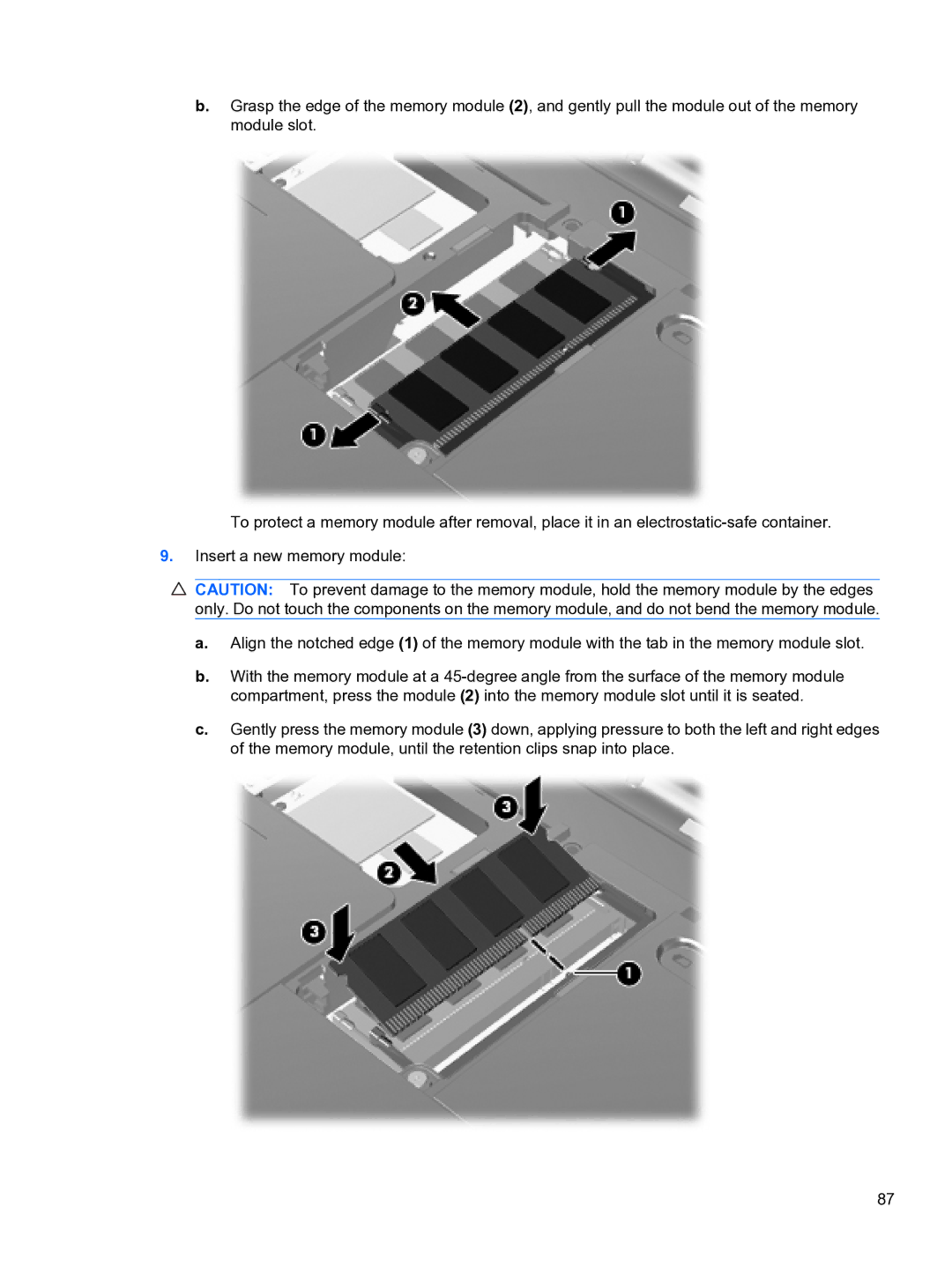 HP CQ32 manual 