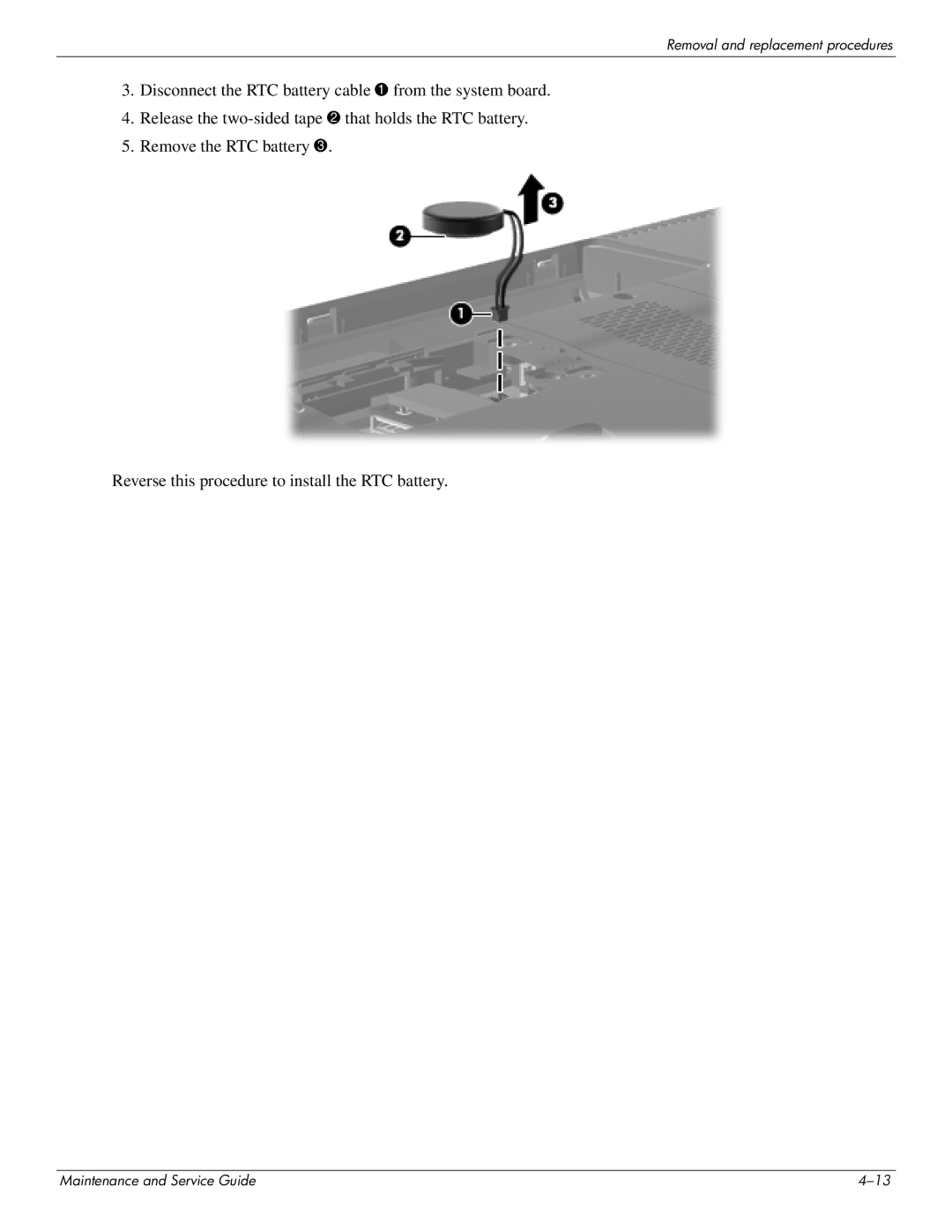 HP CQ41-204TX, CQ41-205TX, CQ41-207TX, CQ41-224TX, CQ41-223TX, CQ41-213TU, CQ41-212TX manual Removal and replacement procedures 