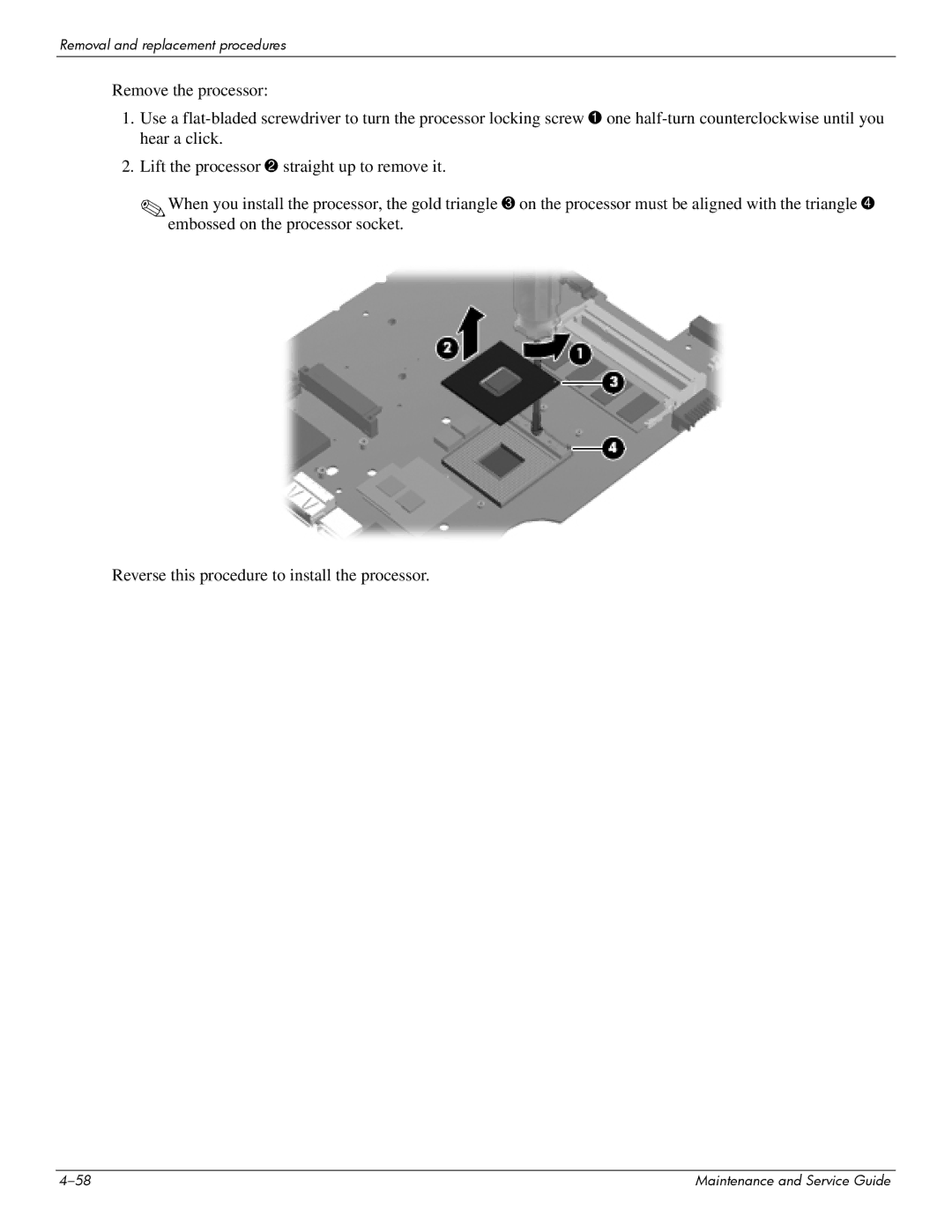 HP CQ41-205AX, CQ41-206AU, CQ41-204AU, CQ41-206AX, CQ41-207AX, CQ41-222AU, CQ41-218AU manual Removal and replacement procedures 