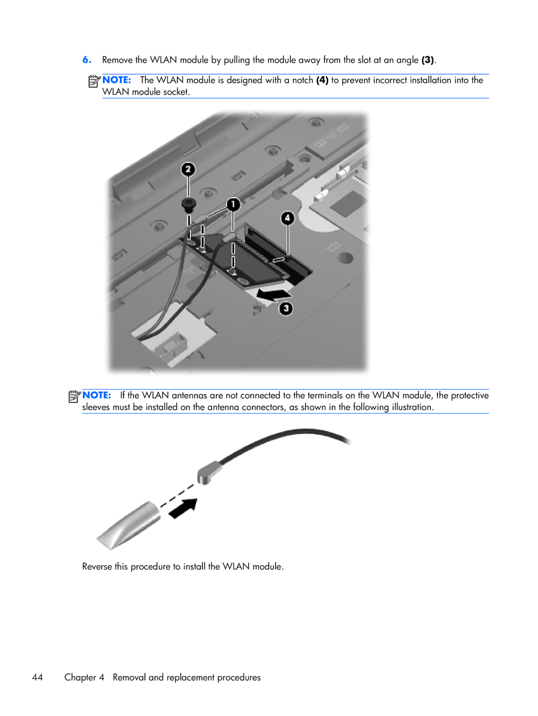 HP CQ43 manual 