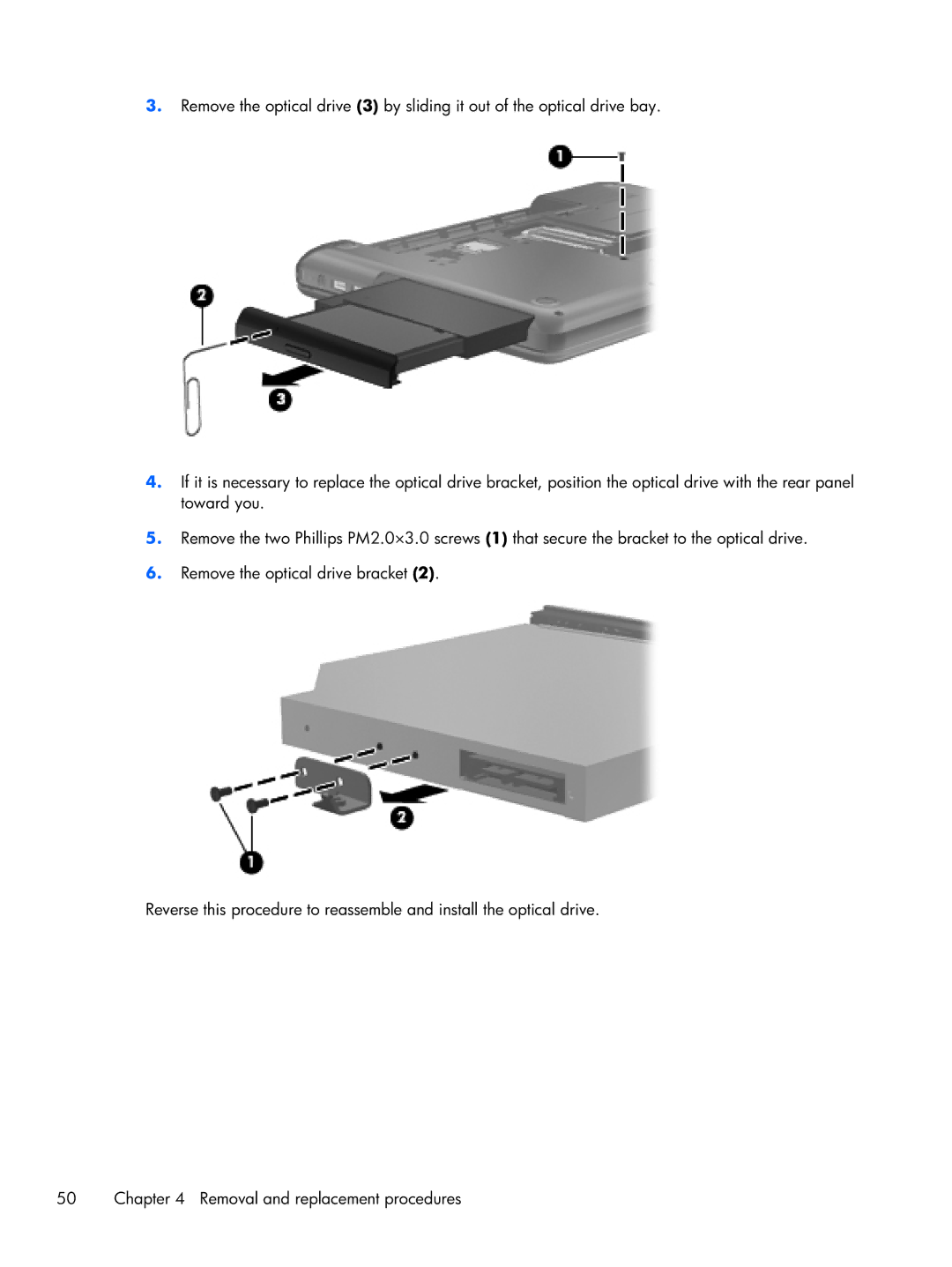 HP CQ43 manual 