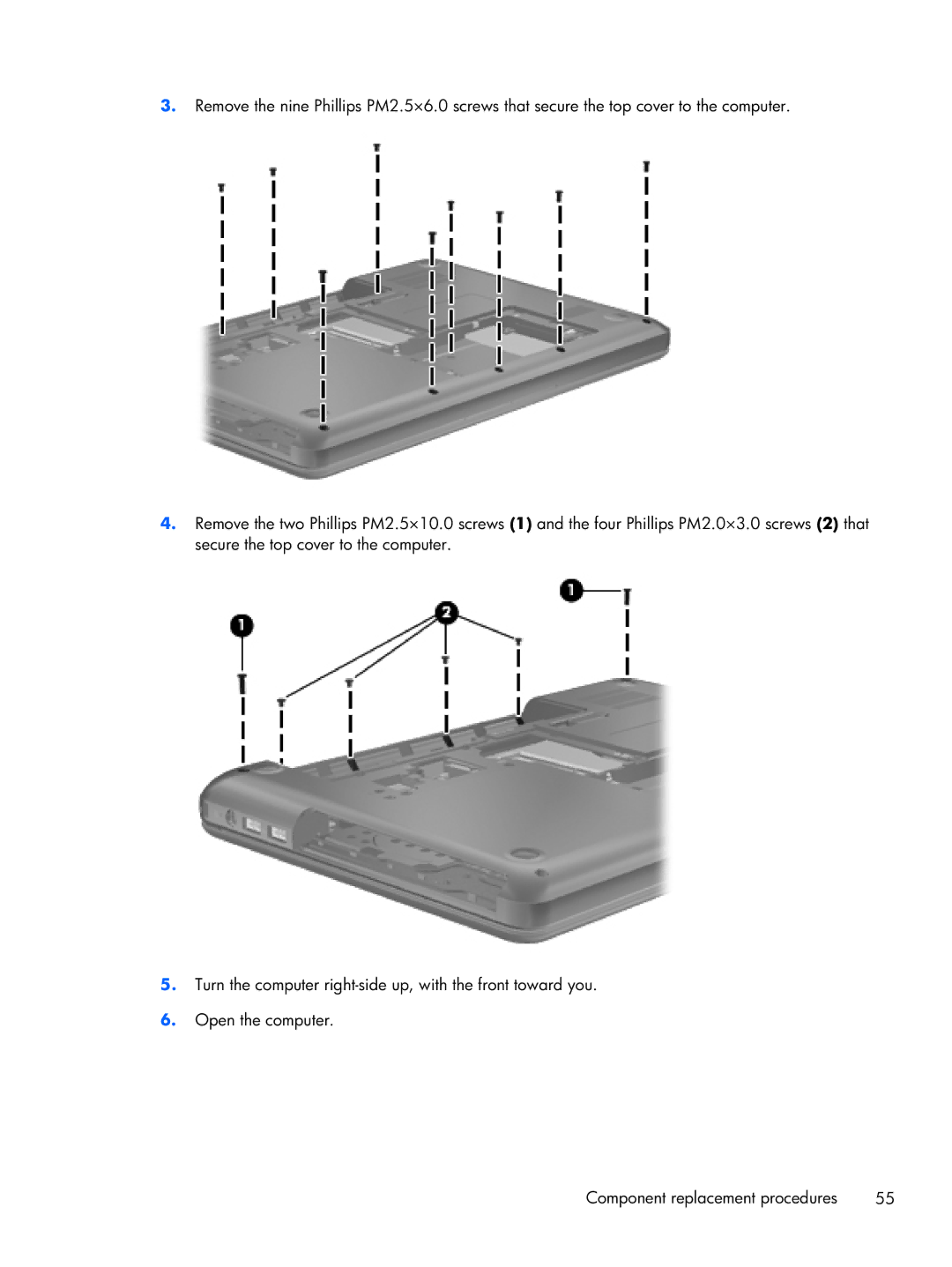 HP CQ43 manual 